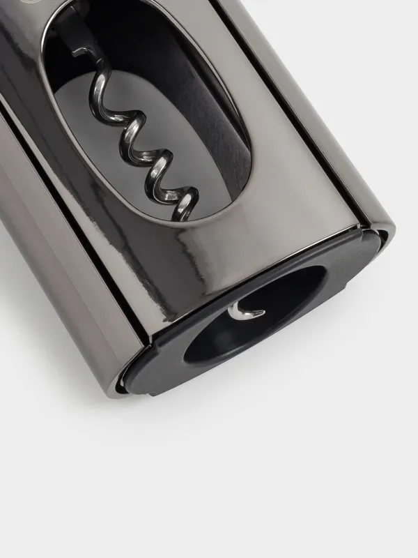 Штопор рычажный, 18 см, металл, темно-серый, Titanium, image-5