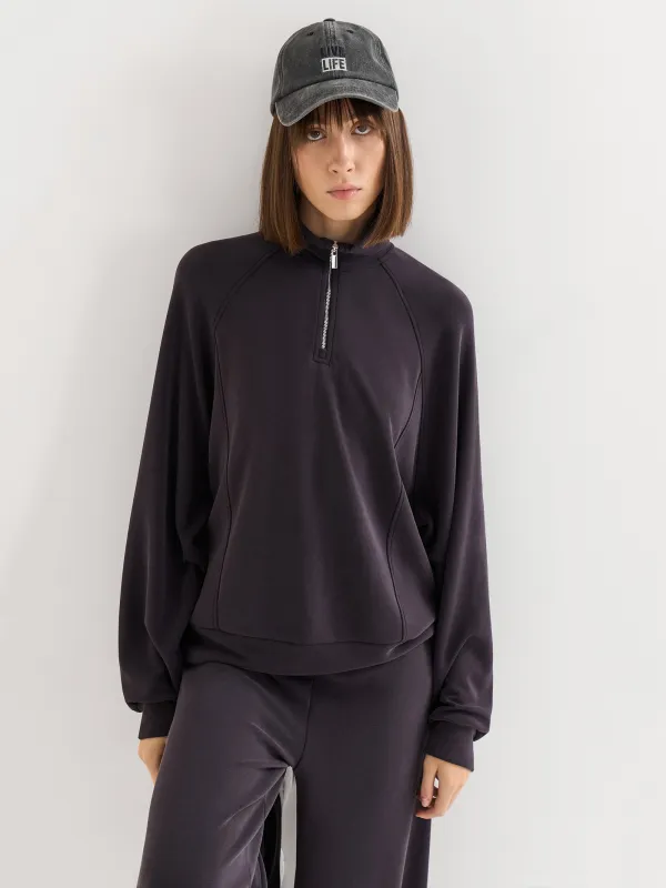 Бейсбол қалпақшасы, 57 см, бірыңғай өлшем, мақта, қара, Live life, Shore, image-5