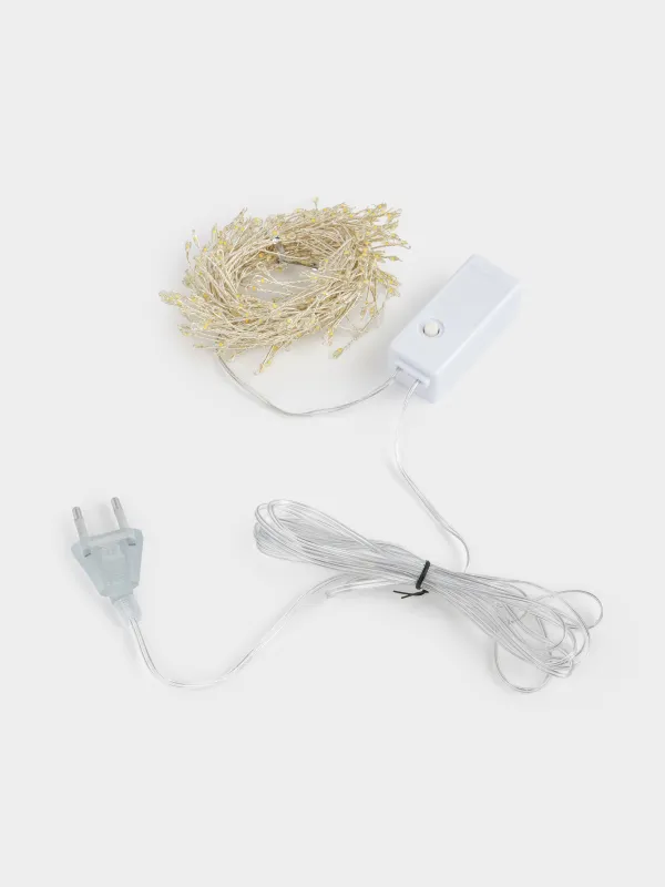 Гирлянда электрическая, 10 м, 480 ламп, 8 режимов, цветная, Капли, Christmas, image-3