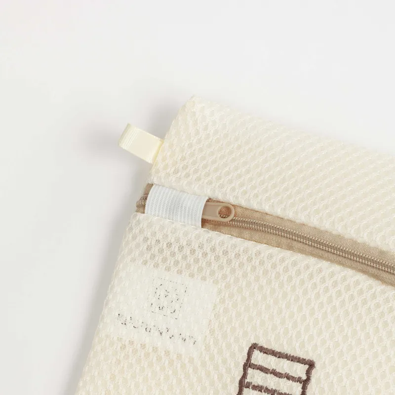 Шұлықтар мен колготкаларды жууға арналған сөмке, 22х18 см, полиэстер, сарғылт-қоңыр, Safety new, image-2