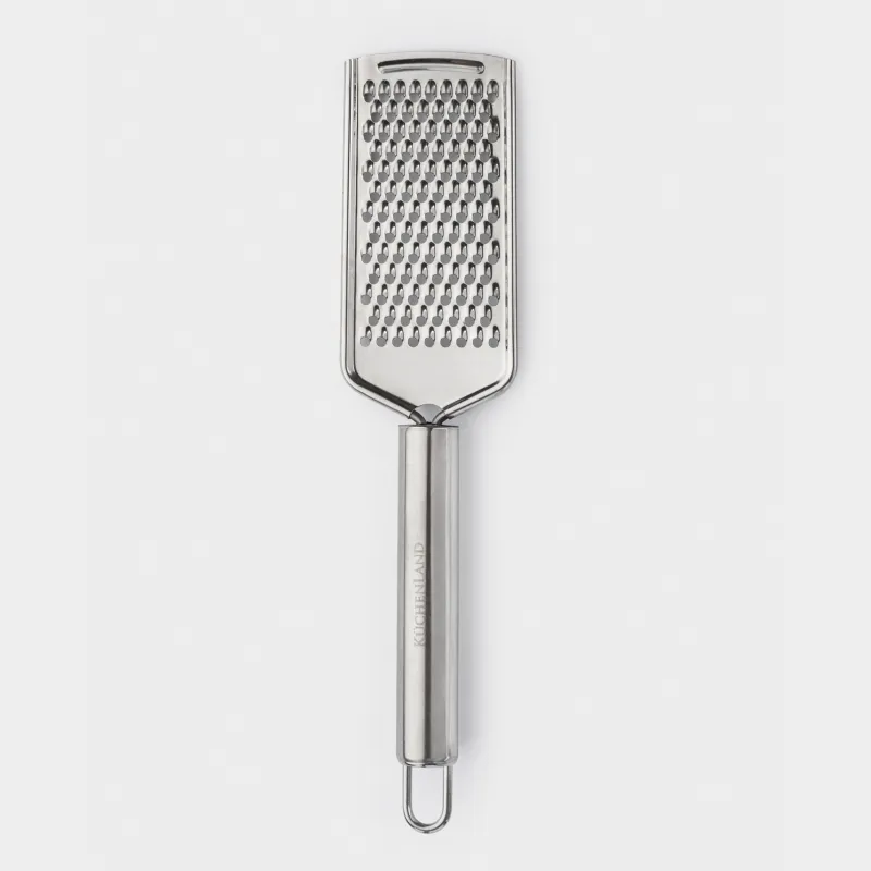 Терка, 24 см, мелкая, с ручкой, сталь, Spiro