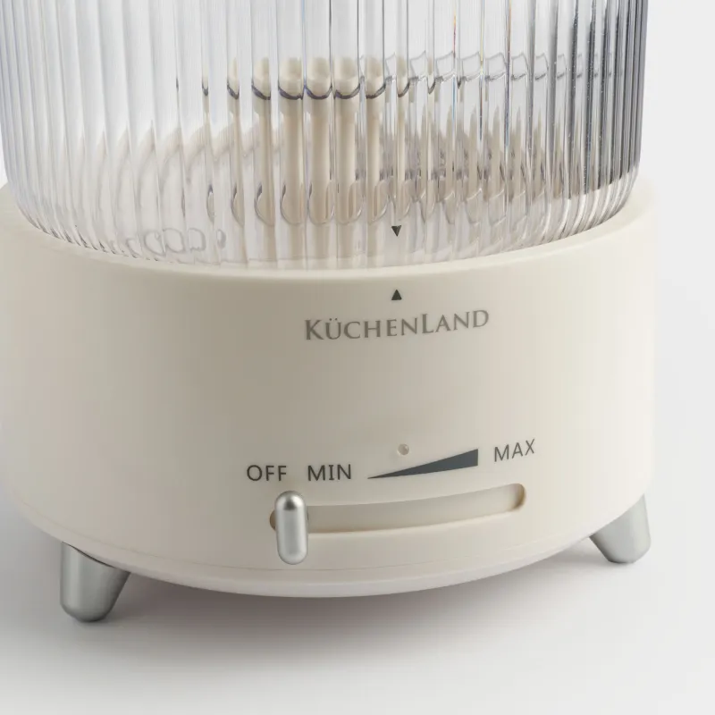 Увлажнитель воздуха, 31 см, 4,2 л, ультразвуковой, электрический, молочный, Vintage kitchen, image-1