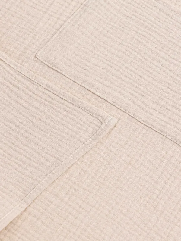 Фартук, 65х80 см, муслин, бежевый, Muslin kitchen, image-1