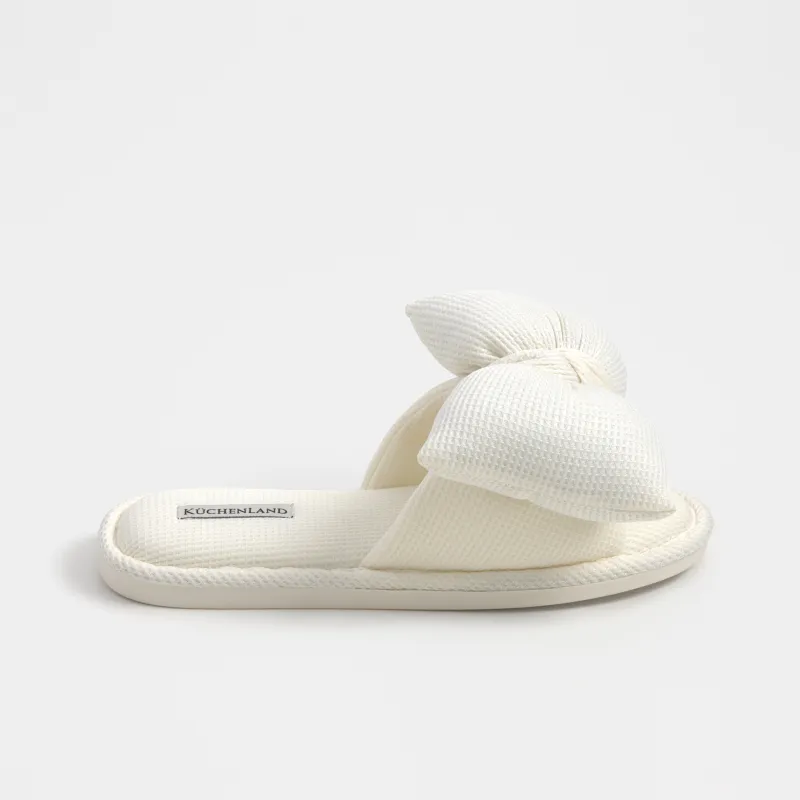 Тапочки женские, Extensive bow