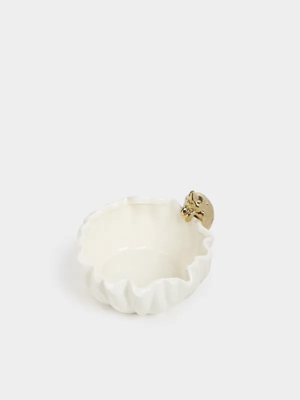 Салатник, 16х6 см, Еж, Golden glow, image-1