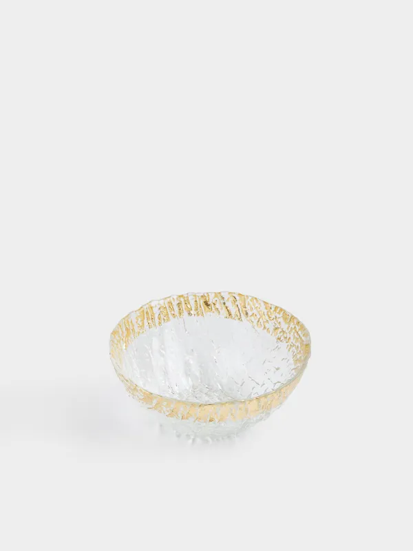 Салат ыдысы, 15х7 см, мл, шыны, алтын түстес, Paradise gold, image-2
