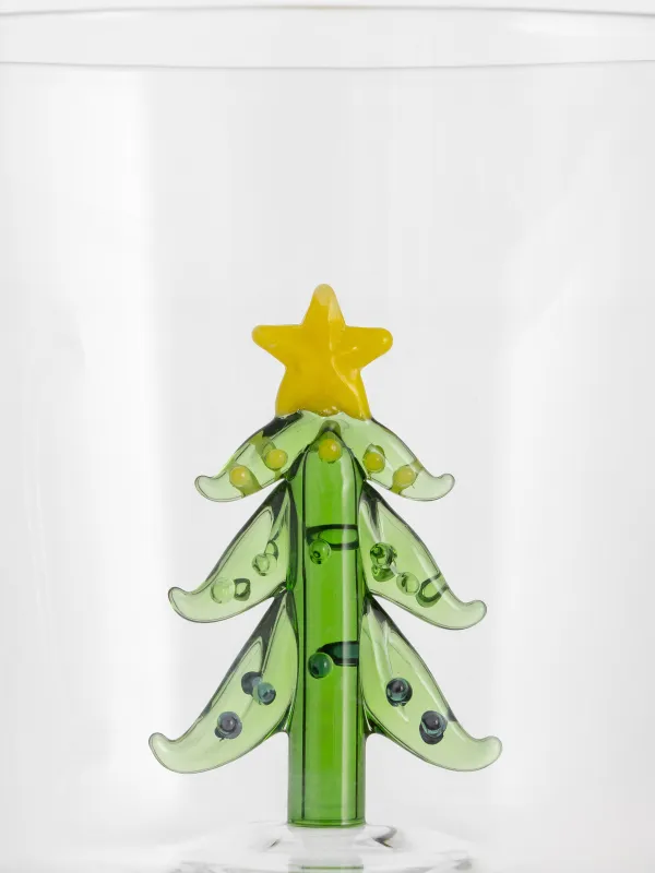 Кружка, 480 мл, стекло Б, Елка со звездой, Shape, image-1