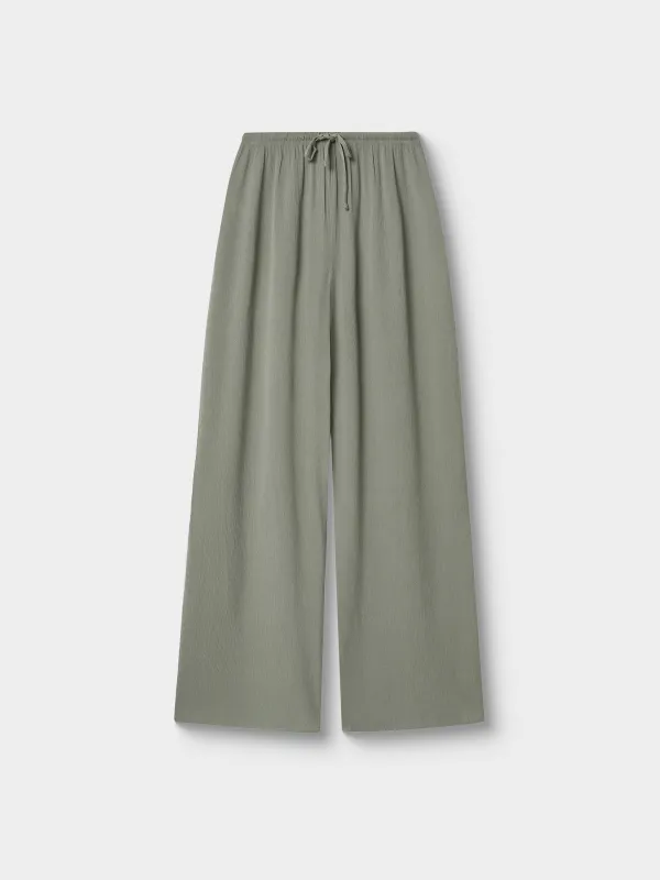 Әйелдер шалбары, өлшемі S, вискоза, жасыл, Julie, image-4