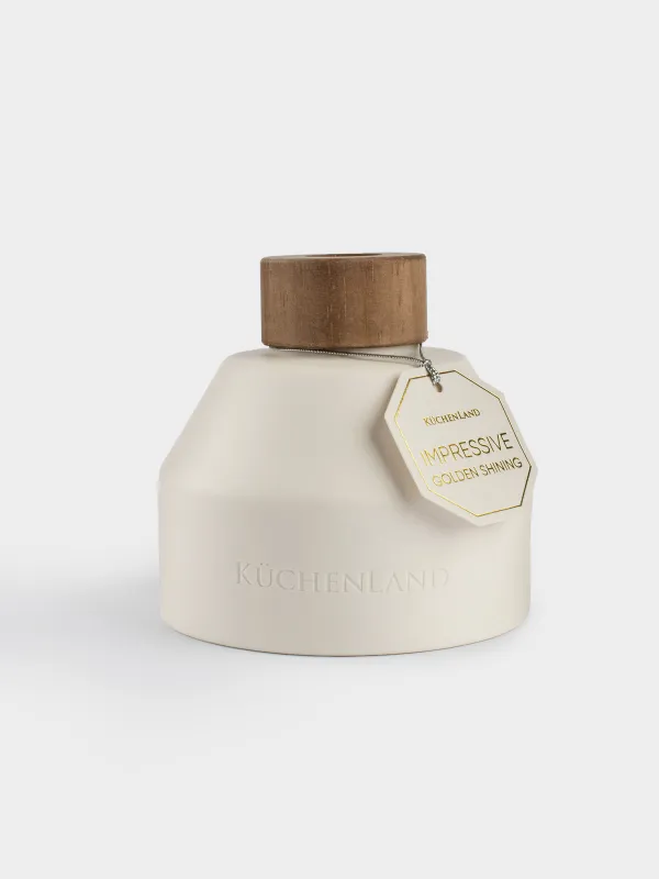 Хош иісті диффузор, 200 мл, керамика, сүт түстес, хош иіс, Impressive, image-1