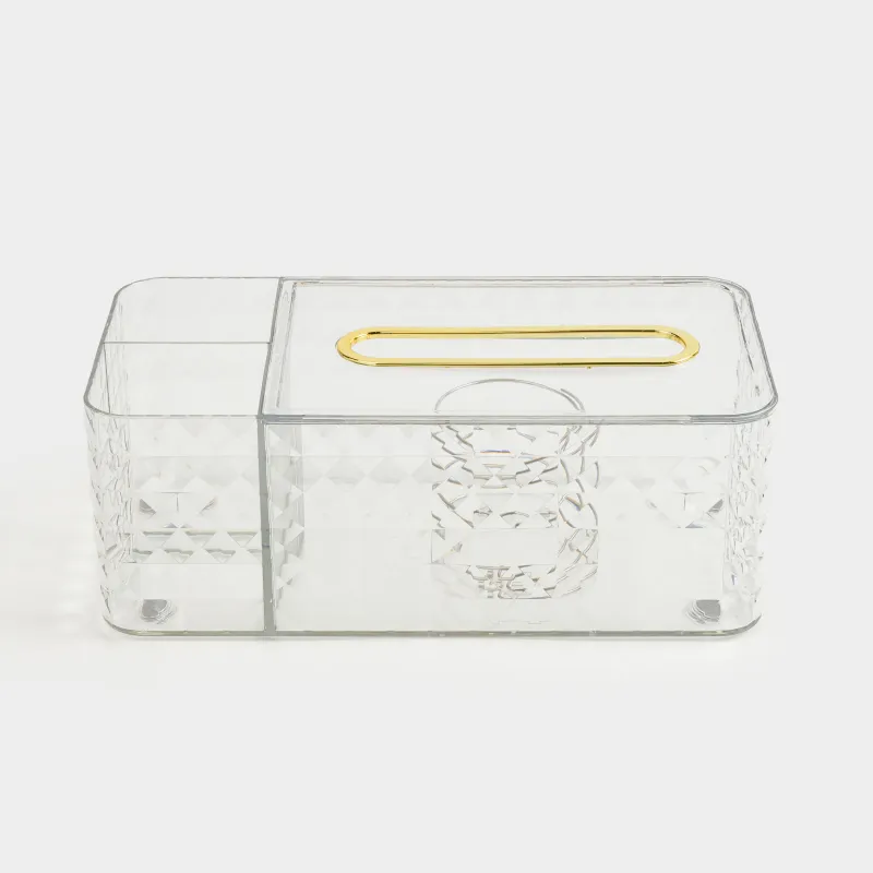 Қағаз майлықтарға арналған қорап, 24х12 см, органайзері бар, серіппесі бар, пластик/металл, Kandy