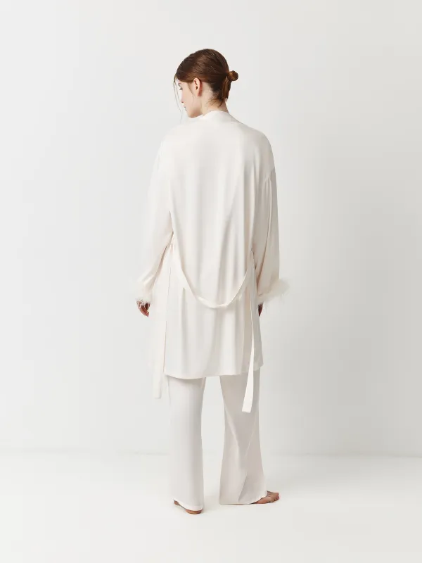 Халат женский, с длинным рукавом, Adria, image-5