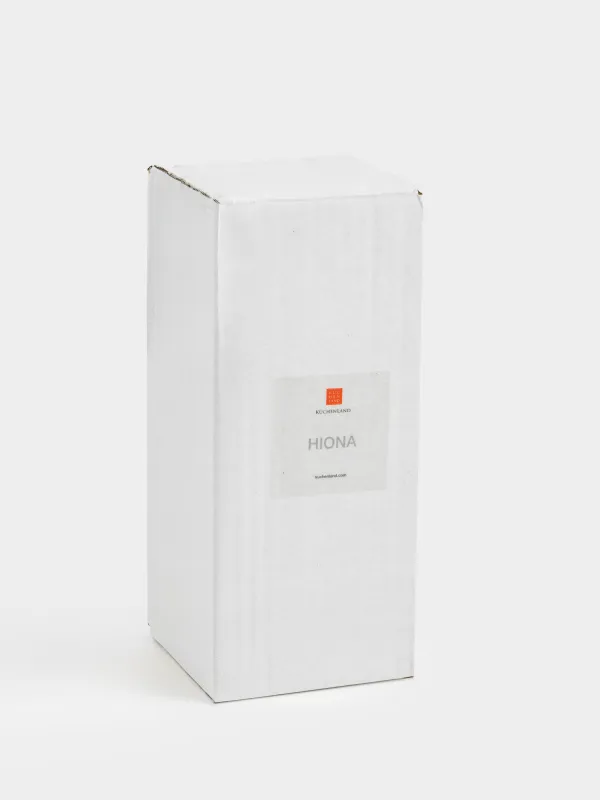 Диспенсер для жидкого мыла, 400 мл, стекло/металл, Hiona, image-3