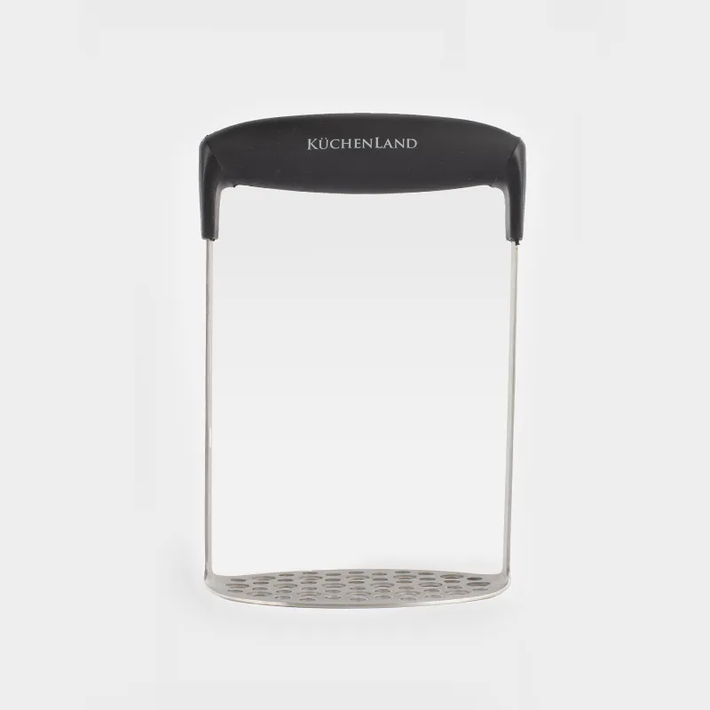 Пресс для пюре, 18 см, сталь/пластик, черный, Black style