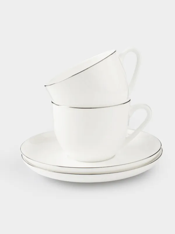 Пара чайная, на 2 персоны, 250 мл, Ideal silver, image-6