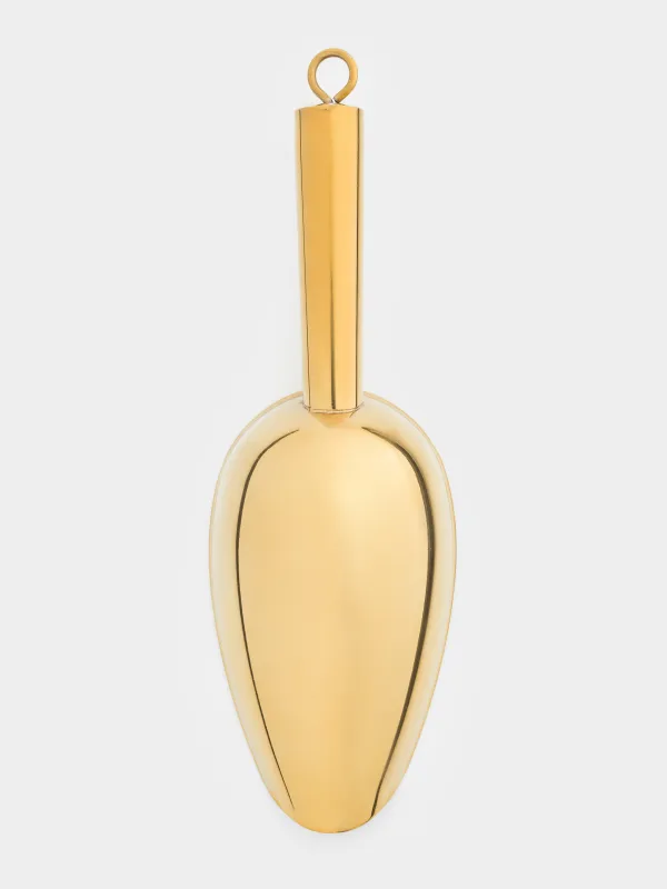 Аспаздық қалақ, 21 см, болат, алтын, Device gold, image-5