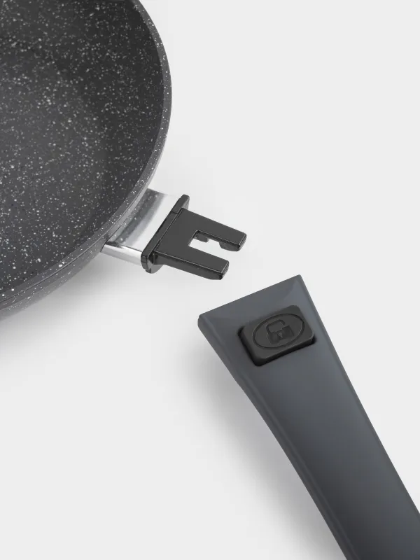 Таба, 24 см, алынбалы тұтқа, қапталған, алюминий, Scandia, image-7