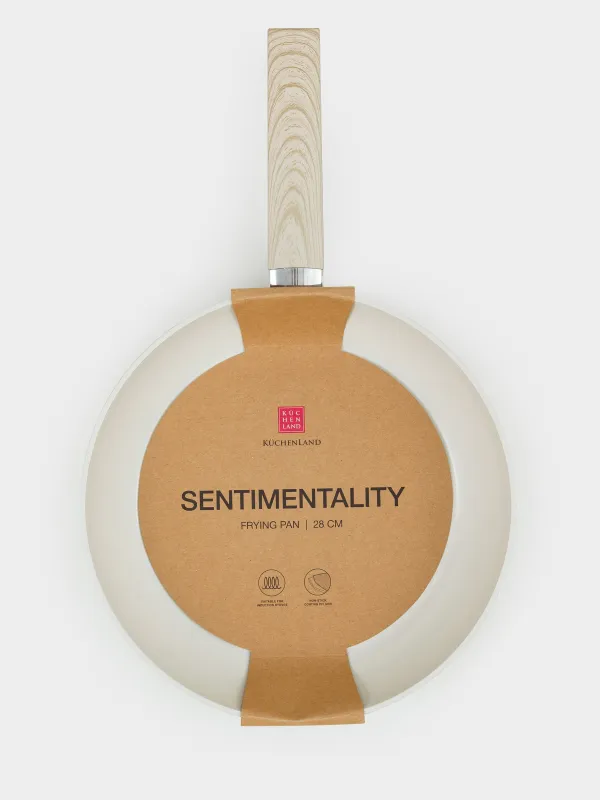 Таба, 28 см, қапталған, алюминий, сүт түстес, Sentimentality, image-6