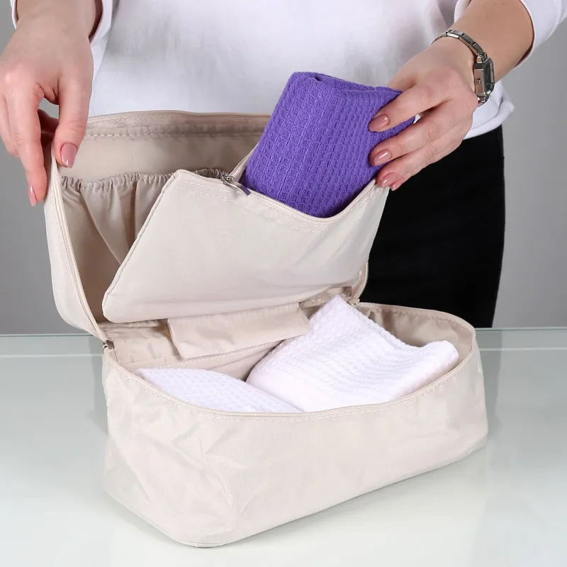 Органайзер для женского нижнего белья, 26х13х12 см, бежевый, Easy Travel, image-1
