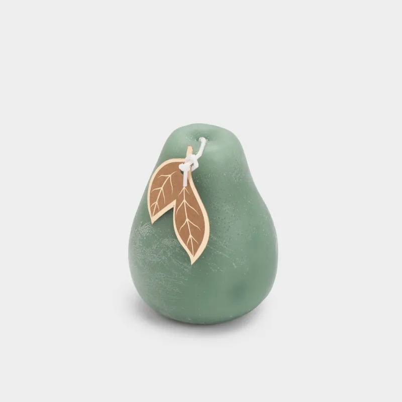 Шам, 8х10 см, жасыл, Алмұрт, Fruit shape
