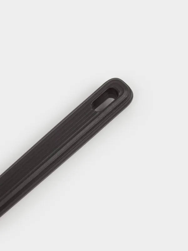 Шумовка, 32 см, силикон/пластик, бежево-черная, Service, image-3