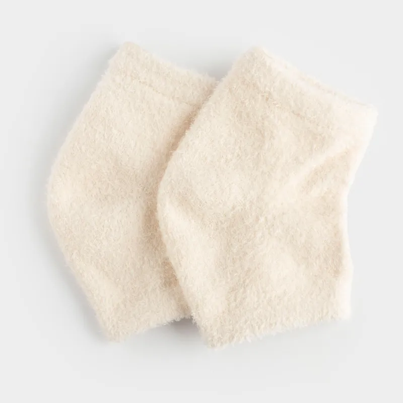 Өкшеге арналған СПА-гельді шұлықтар, өлшемі 36-40, қайта пайдалануға болады, полиэстер, сүт түстес, Спа, image-1