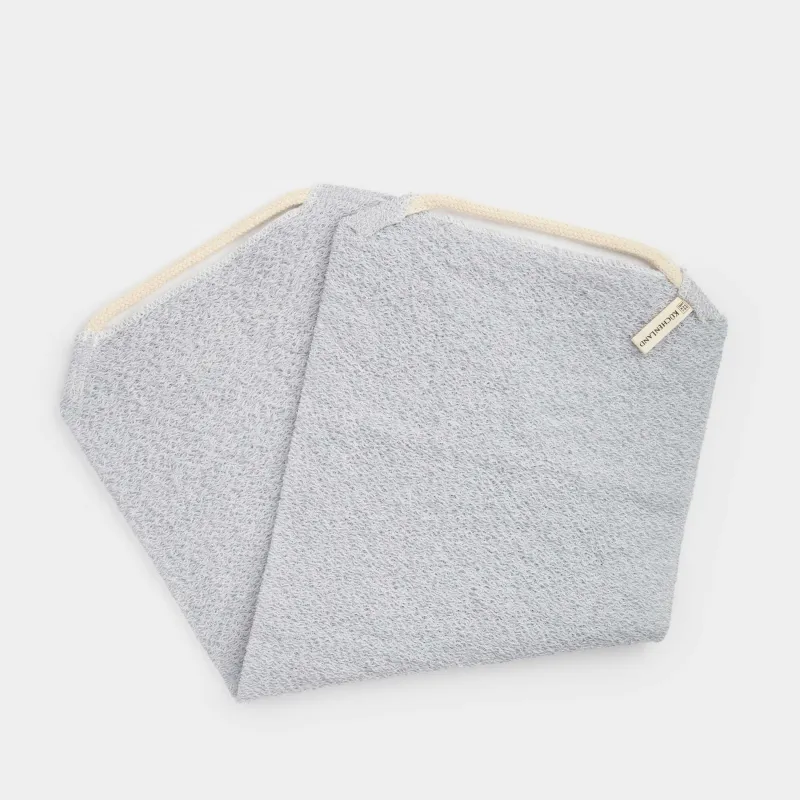 Жуғыш-денені жууға арналған таспа, 45х21 см, нейлон/мақта, сұр-көк, Unique spa