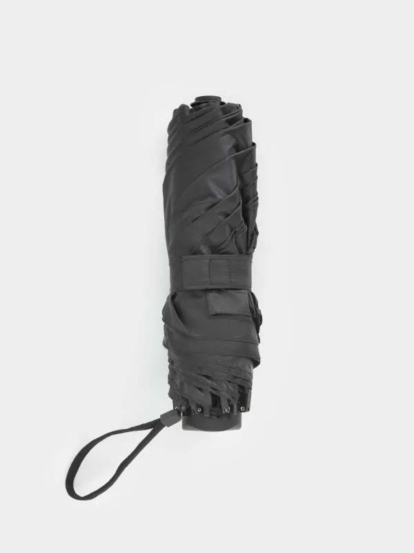 Қолшатыр, 52 см, жиналмалы, эпонж, қара, Rainy day, image-5