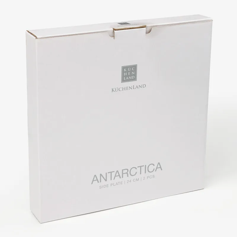 Жеңіл тағамдар тәрелкесі, 24 см, 2 дана, фарфор F, Antarctica, image-5