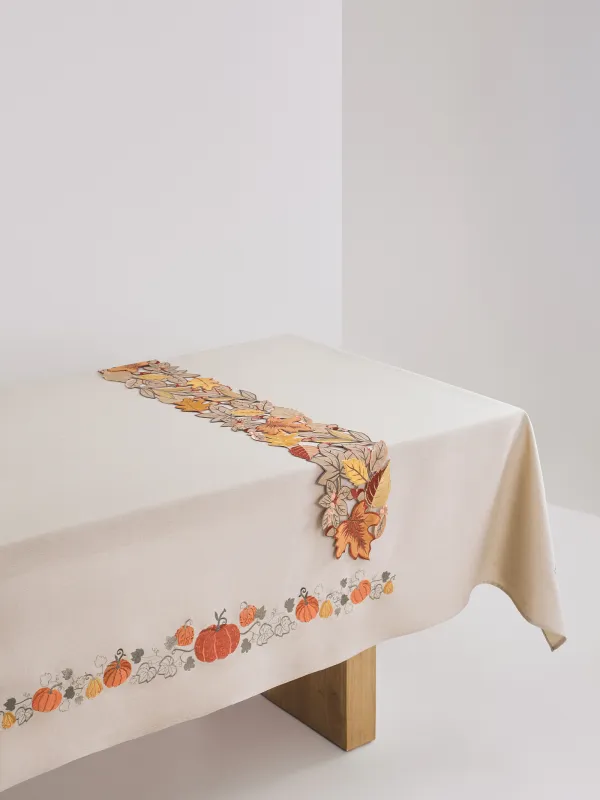 Үстел төсеніші, 20х160 см, полиэстер, сарғылт-қоңыр, Autumn leaves, Autumn leave, image-7