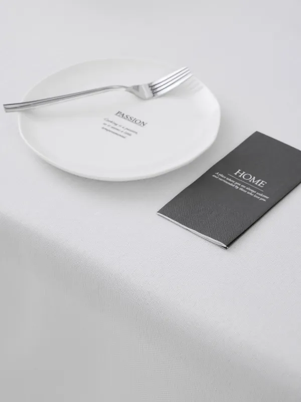 Скатерть, 160х160 см, с люрексом, полиэстер, бело-серая, Milky way, image-2