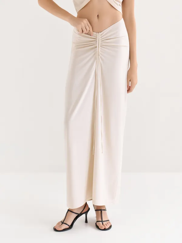 Юбка женская, со сборкой, Ametina, image-1