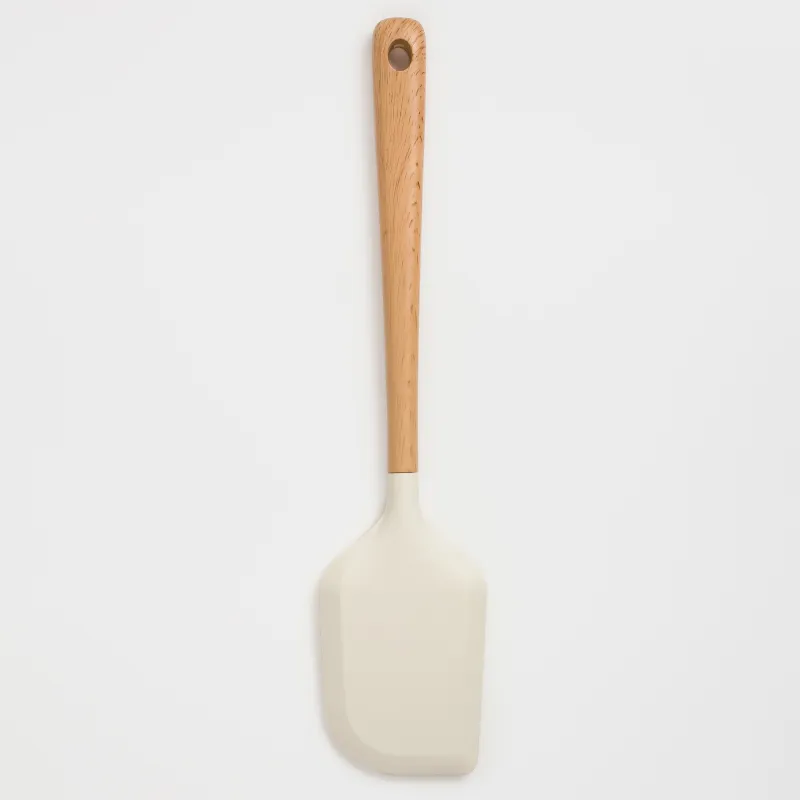 Қалақша, 31 см, силикон/пластик, сарғылт-қоңыр, Letia, image-1