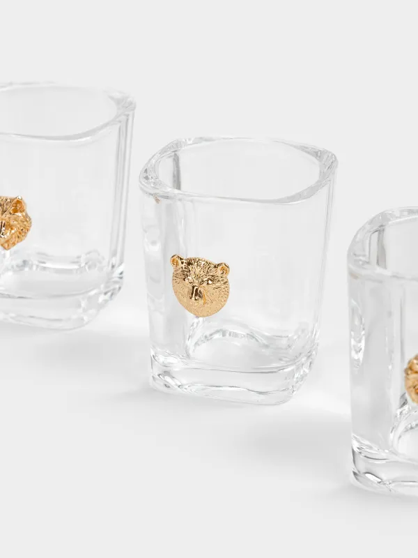 Рөмке жинағы, 65 мл, 4 дана, қорапта, алтын, шыны/металл/ағаш, Bar, image-4