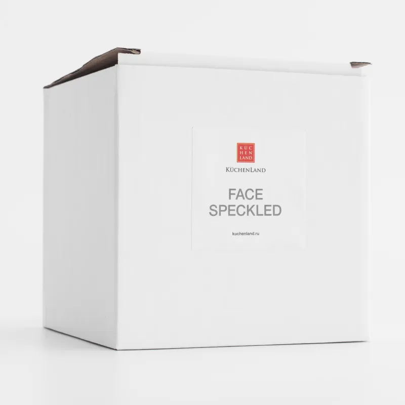 Кружка, 580 мл, в крапинку, Лицо, Face speckled, image-5