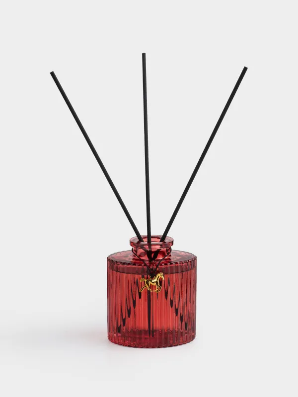 Ароматический диффузор, 90 мл, с подвеской, красный, Baccarat rouge, Лошадка, Yammy, image-0