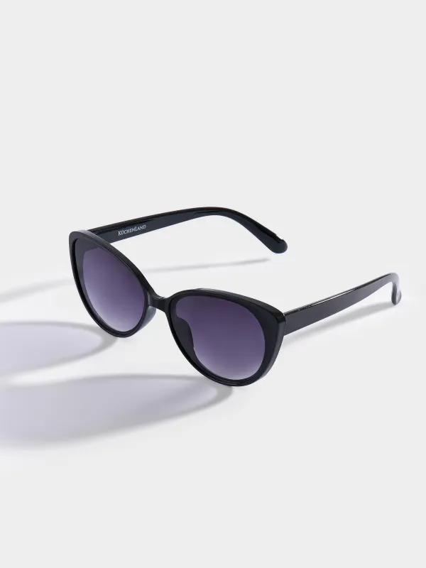 Күннен қорғайтын көзілдірік, пластик, қара, Мысық көзі, Nifty, image-4