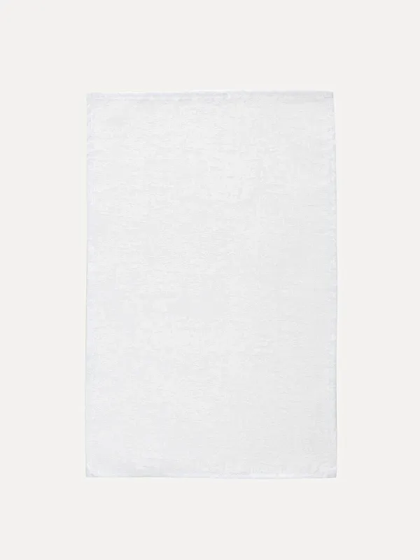 Аспаптарға арналған майлық, 30х45 см, полиэстер, тікбұрышты, ақ, Jacquard, image-0