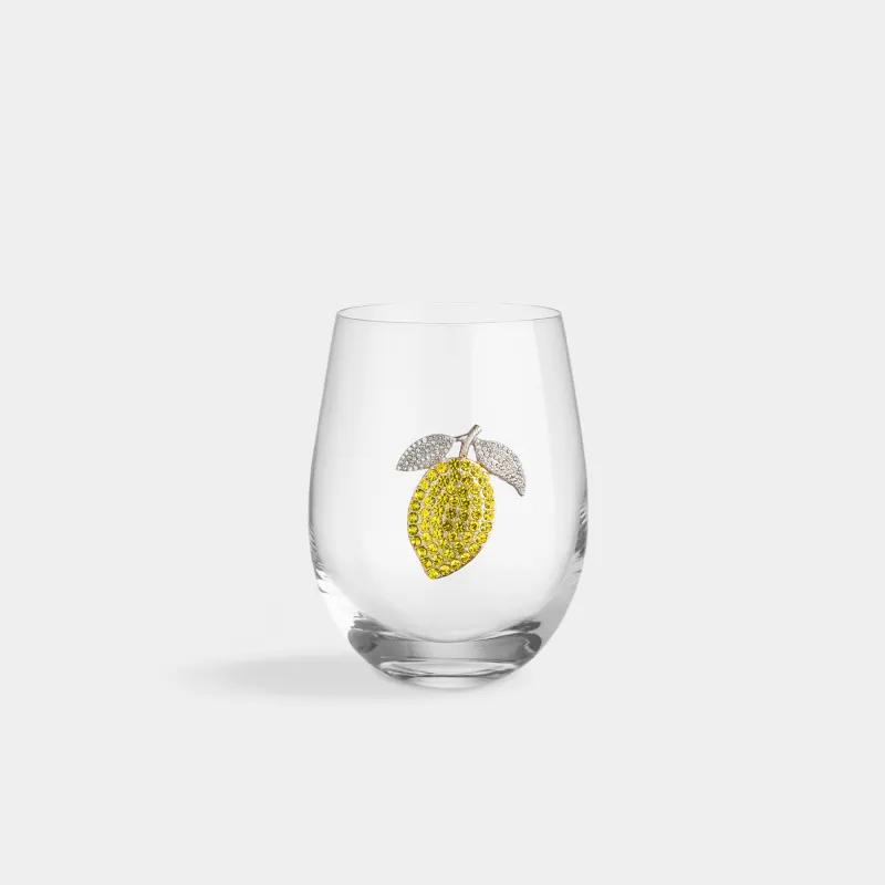 Стакан, 520 мл, Лимон, Lux elements