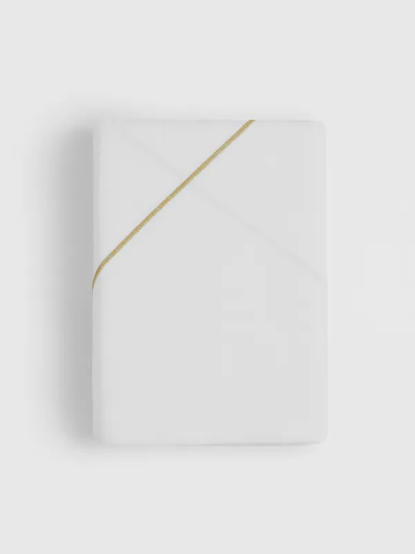 Скатерть, 160х160 см, полиэстер, белая, Золотистые линии, Revival gold, image-8