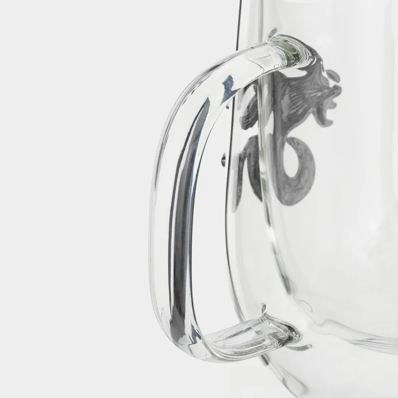 Саптыаяқ, 350 мл, металлдан жасалған шыны, күміс, Тауешкі, Air zodiac, image-2