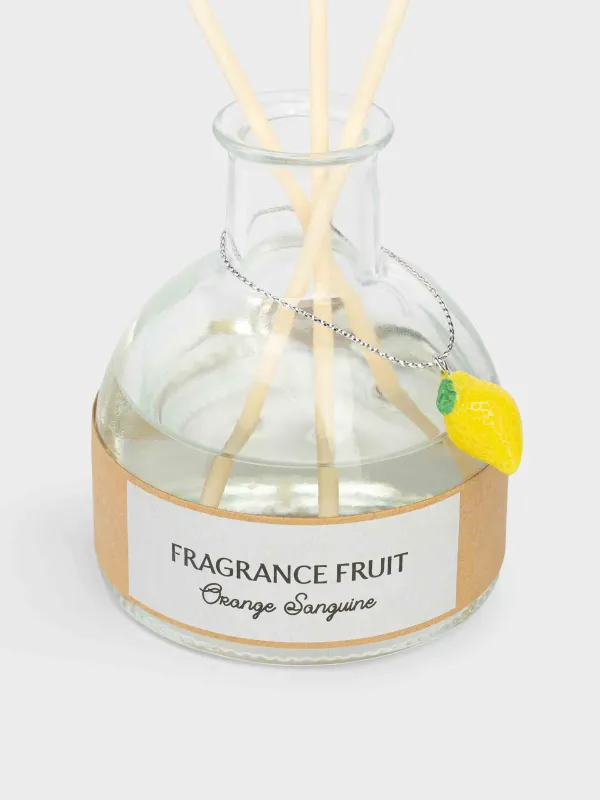 Хош иісті диффузор, 80 мл, салпыншағы бар, Хош иіс, Лимон, Fragrance fruit, image-1