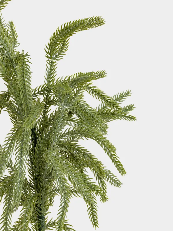 Ветка декоративная, 60 см, пластик/бумага, Хвоя, Conifer decor, image-1