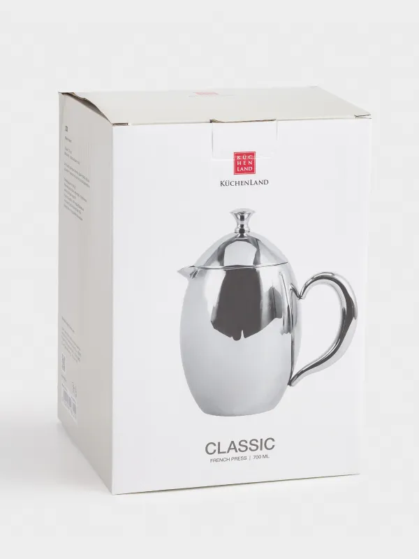 Френч-пресс, 700 мл, сталь, Classic, image-3