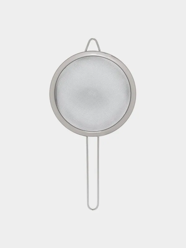 Сито, 19 см, с ручкой, сталь, темно-серое, Titanium, image-0