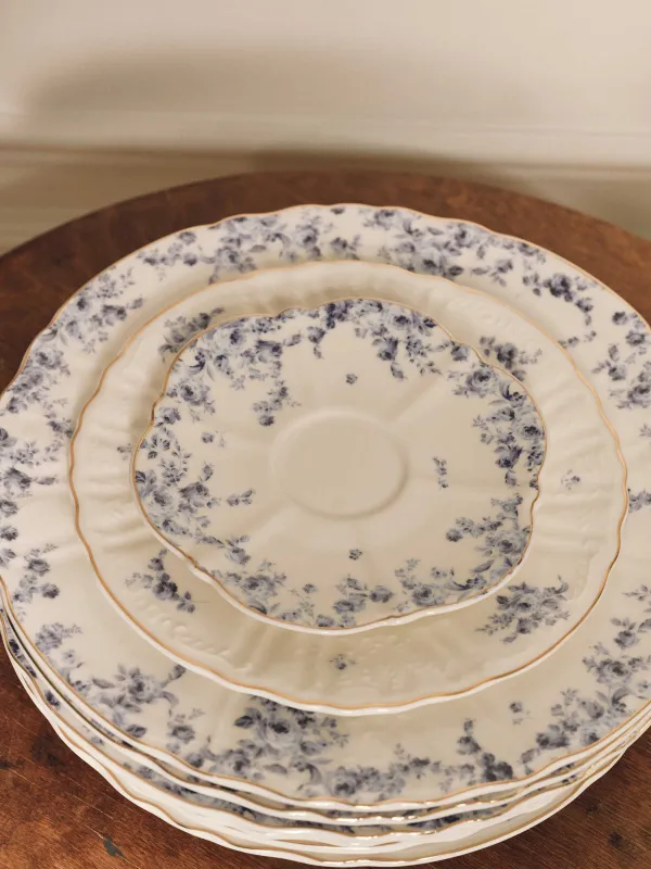 Тарелка обеденная, 27 см, Кролик гжель, Tradition Easter, image-6