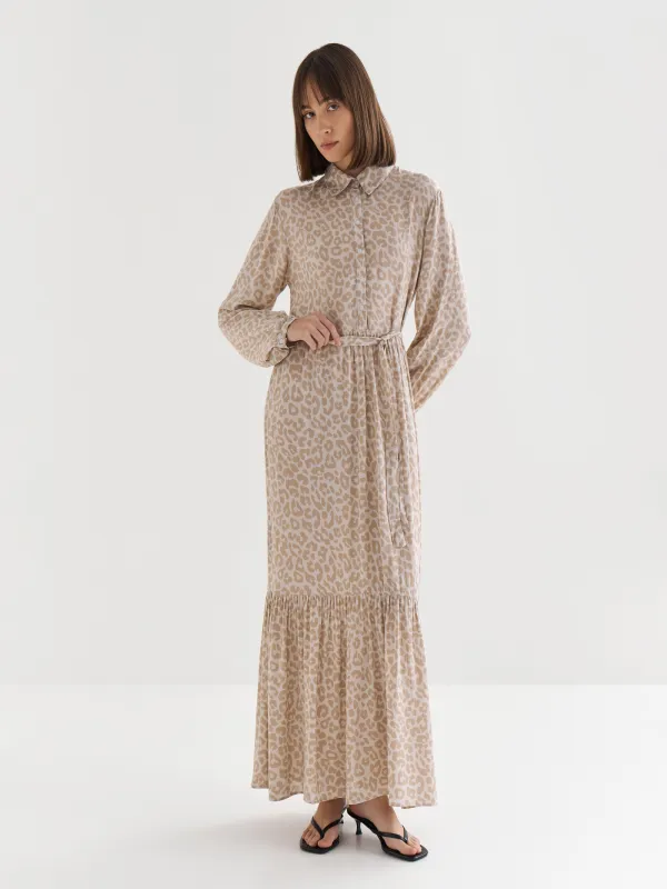 Платье женское, с длинным рукавом, Becky, image-0