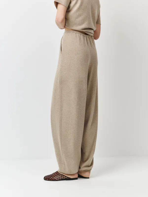 Әйелдер шалбары, өлшемі L, полиэстер/акрил/нейлон/жүн К, сарғылт-қоңыр, Agueda, image-2