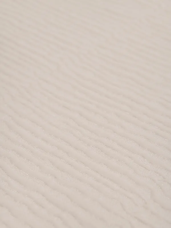 Покрывало, 220х240 см, хлопок/полиэстер, молочное, Jacquard bed, image-3