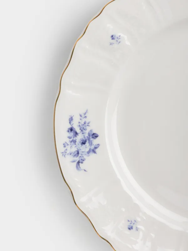 Тарелка обеденная, 27 см, Кролик гжель, Tradition Easter, image-3