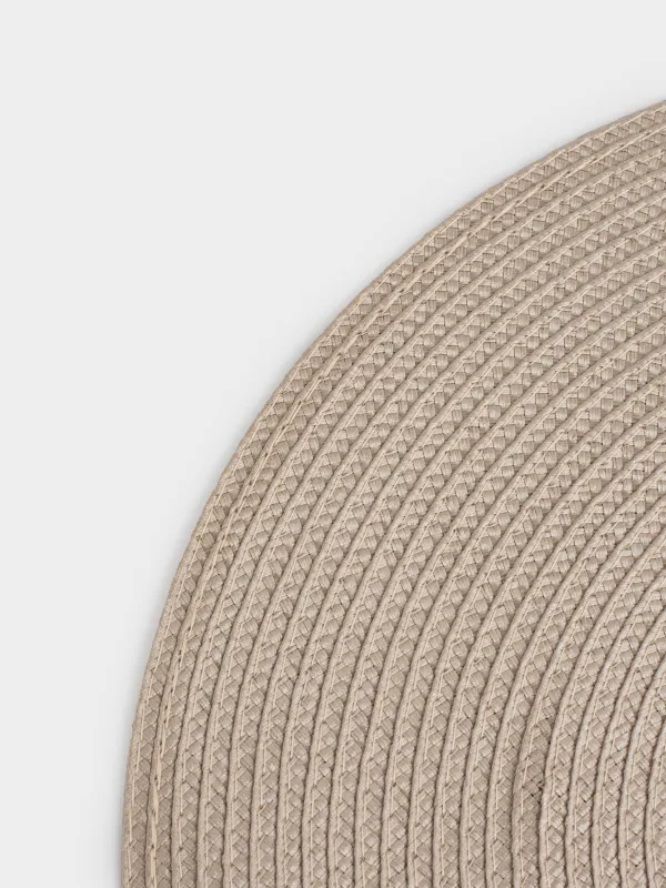 Аспаптарға арналған майлық, 38 см, полипропилен, дөңгелек, сарғылт-қоңыр, Circle, image-4